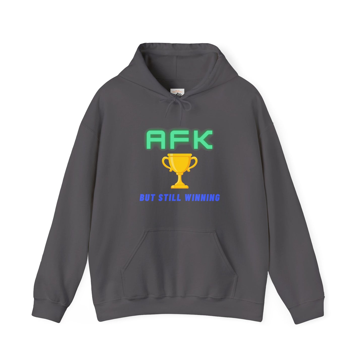 AFK But Still Winning Hoodie - Unisex Heavy Blend Sweatshirt for Gamers