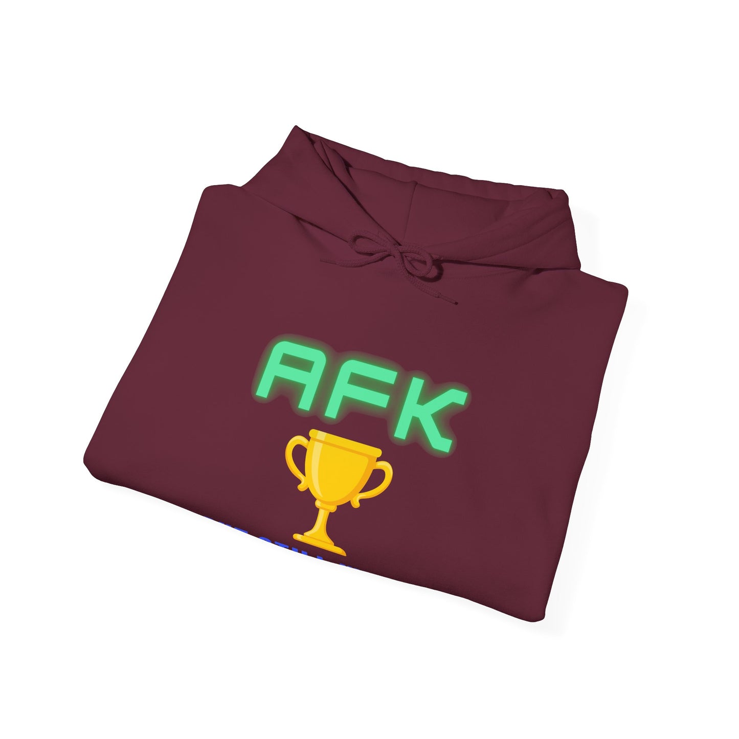 AFK But Still Winning Hoodie - Unisex Heavy Blend Sweatshirt for Gamers