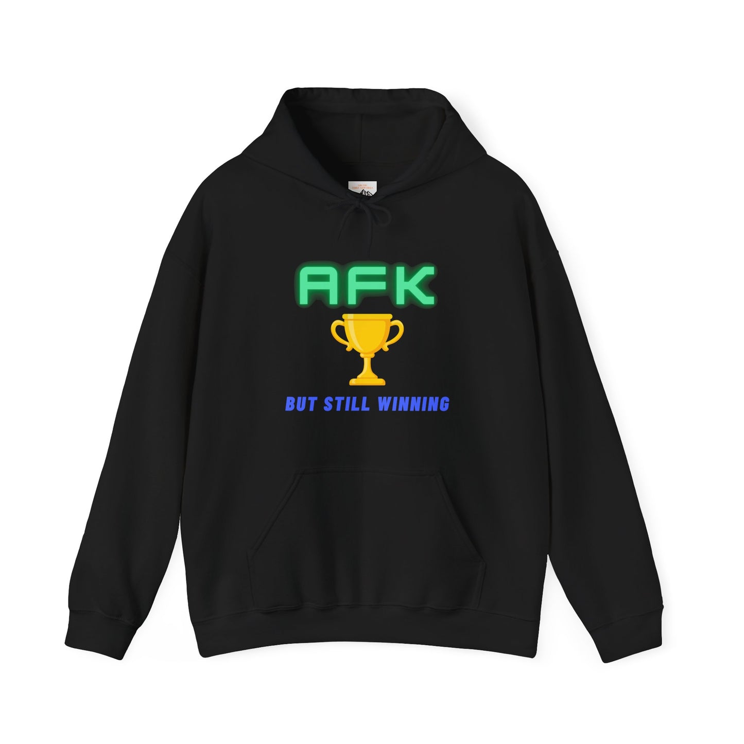 AFK But Still Winning Hoodie - Unisex Heavy Blend Sweatshirt for Gamers