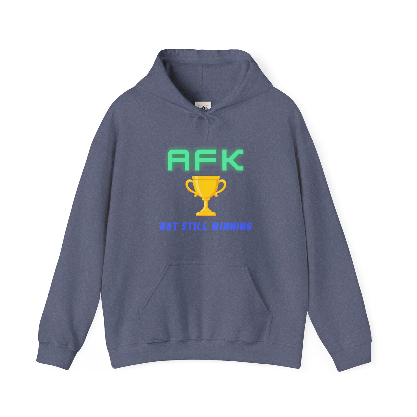 AFK But Still Winning Hoodie - Unisex Heavy Blend Sweatshirt for Gamers