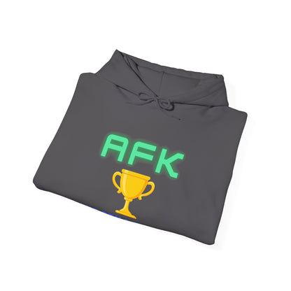 AFK But Still Winning Hoodie - Unisex Heavy Blend Sweatshirt for Gamers
