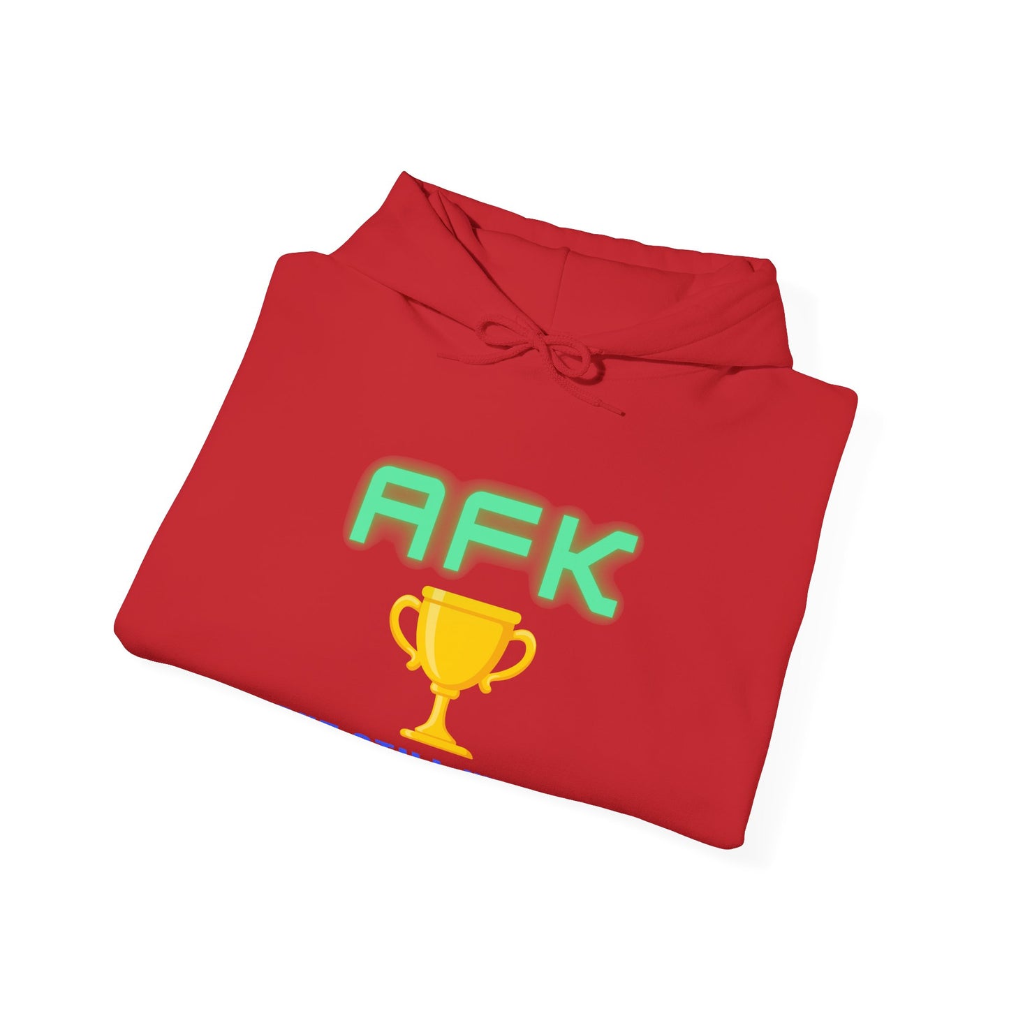 AFK But Still Winning Hoodie - Unisex Heavy Blend Sweatshirt for Gamers
